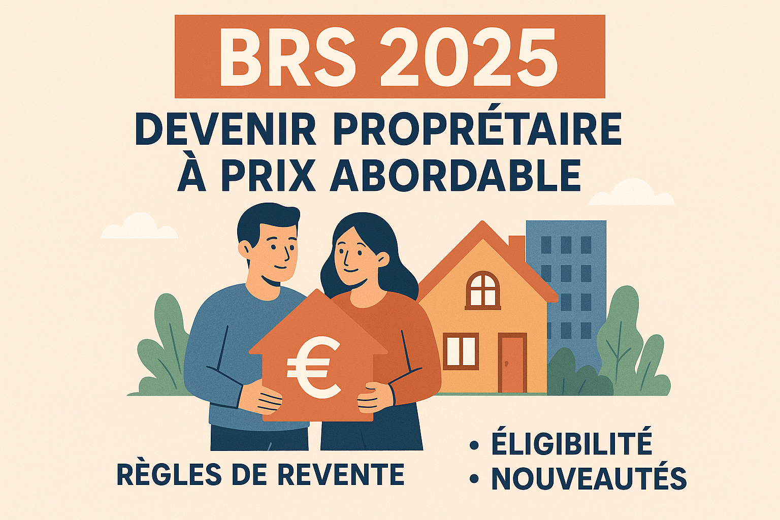 BRS 2025 : devenir propriétaire à prix abordable (règles, revente, éligibilité, nouveautés)